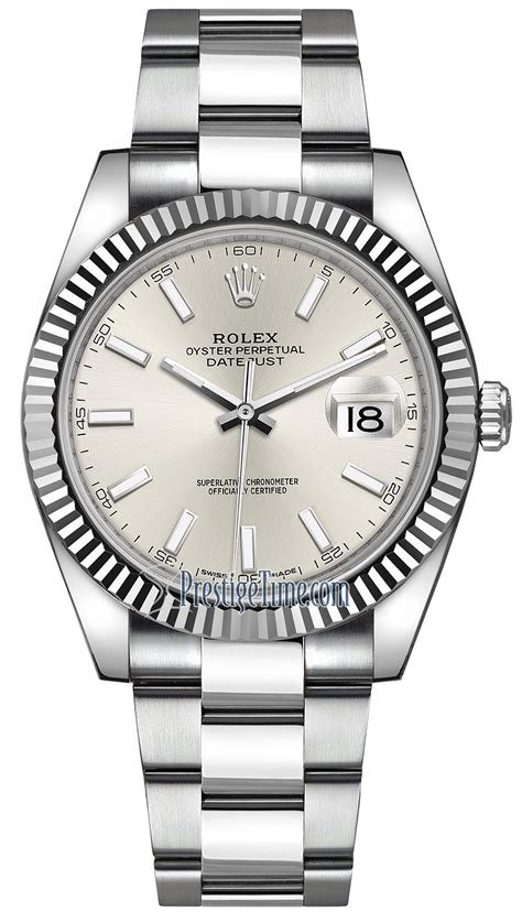 rolex datejust 41mm stainless steel men's watch|Rolex Datejust 41mm price.